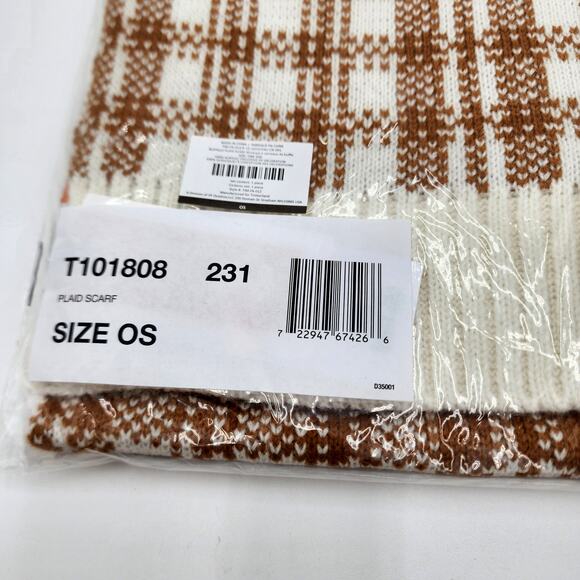 TIMBERLAND PLAID SCARF - Picture 5 of 9